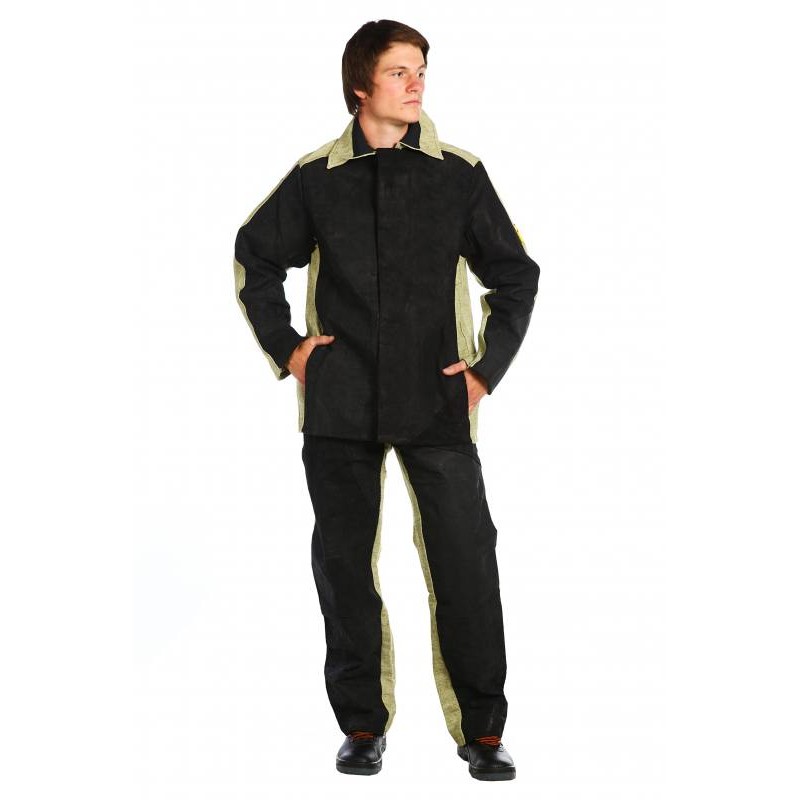 Костюм сварщика брезентовый со спилком